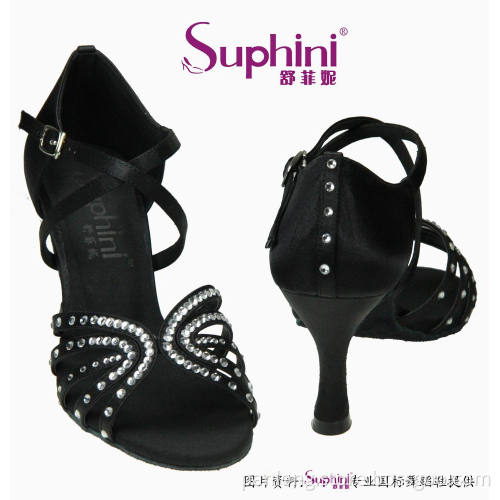 Professional Women Fashion Salsa Shoes High Heel Latin Dance Shoes